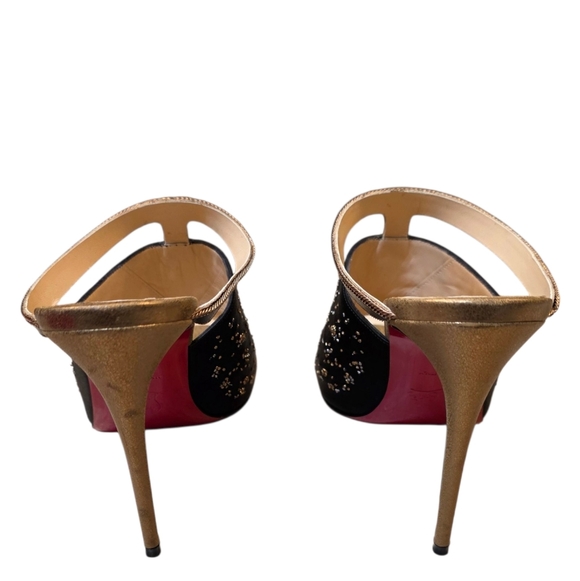 Christian Louboutin x Moda Operandi Rare Zodiac Akenana Mule Heels EXCLUSIVE - Picture 10 of 14